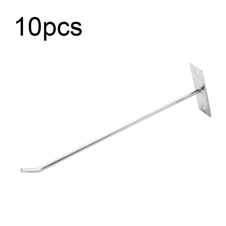 10pcs 4mm Thick Nail Wall Display Jewelry Hooks Single Wire Hook — 5cm