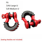 Off-Road Trailer Modified U-Hook Shackle Sheath