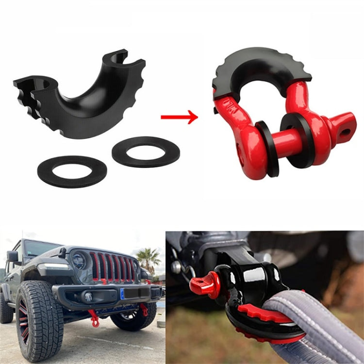 Off-Road Trailer Modified U-Hook Shackle Sheath