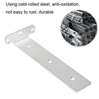 5.5mm Thick Stainless Steel Triangular Bracket Bookshelf Partition Plate — view 7