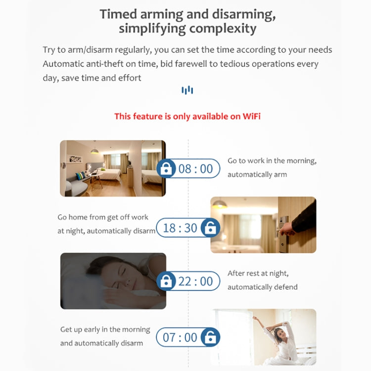 TUYA APP Control Wireless PIR Motion Sensor Alarm WiFi Motion Detector — view 7