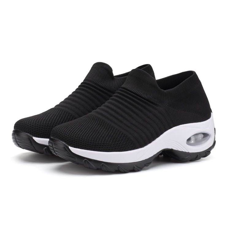 Sock Sneakers Women Walking Shoes Air Cushion Casual Running Shoes — 39