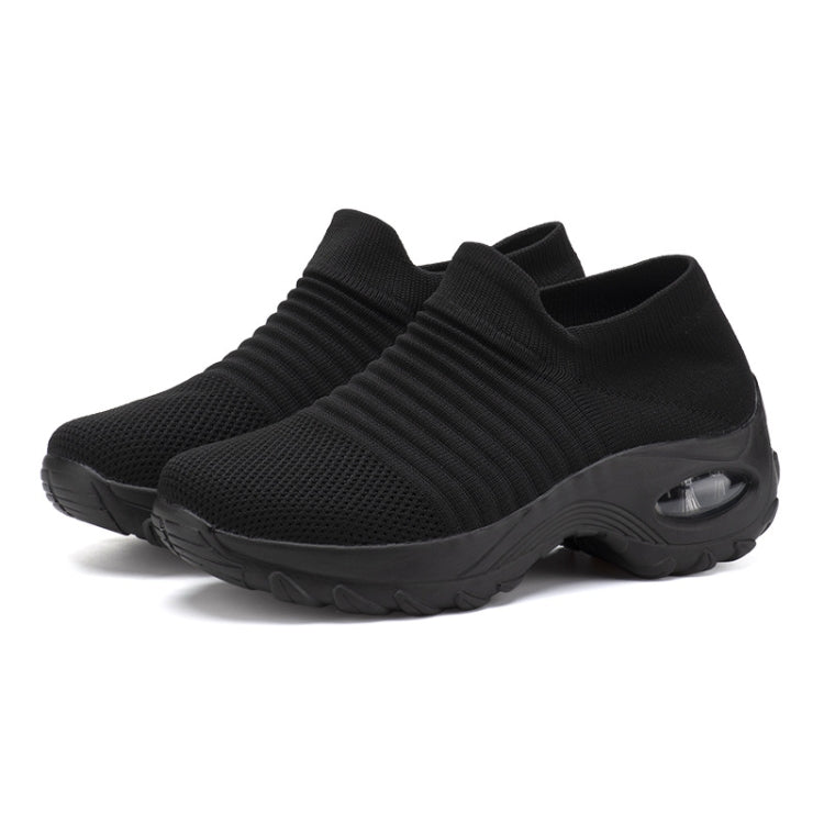 Sock Sneakers Women Walking Shoes Air Cushion Casual Running Shoes — view 28