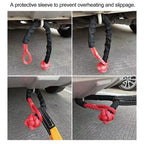 Off-road Rescue Trailer Electric Winch Rope Sheath