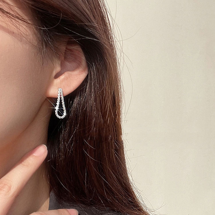 Gypsophila Tassel Earrings Long Elegant Earrings