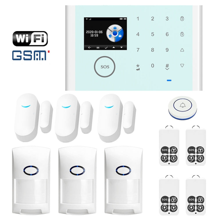 CS118 WIFI+GSM Tuya Smart Voice Alarm System Supports Amazon Alexa/ Google Assistant — Package 2