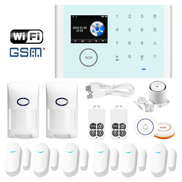 CS118 WIFI+GSM Tuya Smart Voice Alarm System Supports Amazon Alexa/ Google Assistant — Package 4