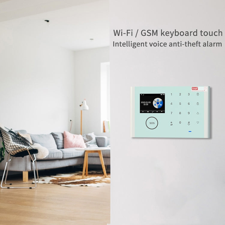 CS118 WIFI+GSM Tuya Smart Voice Alarm System Supports Amazon Alexa/ Google Assistant
