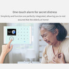 CS118 WIFI+GSM Tuya Smart Voice Alarm System Supports Amazon Alexa/ Google Assistant