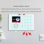 CS118 WIFI+GSM Tuya Smart Voice Alarm System Supports Amazon Alexa/ Google Assistant