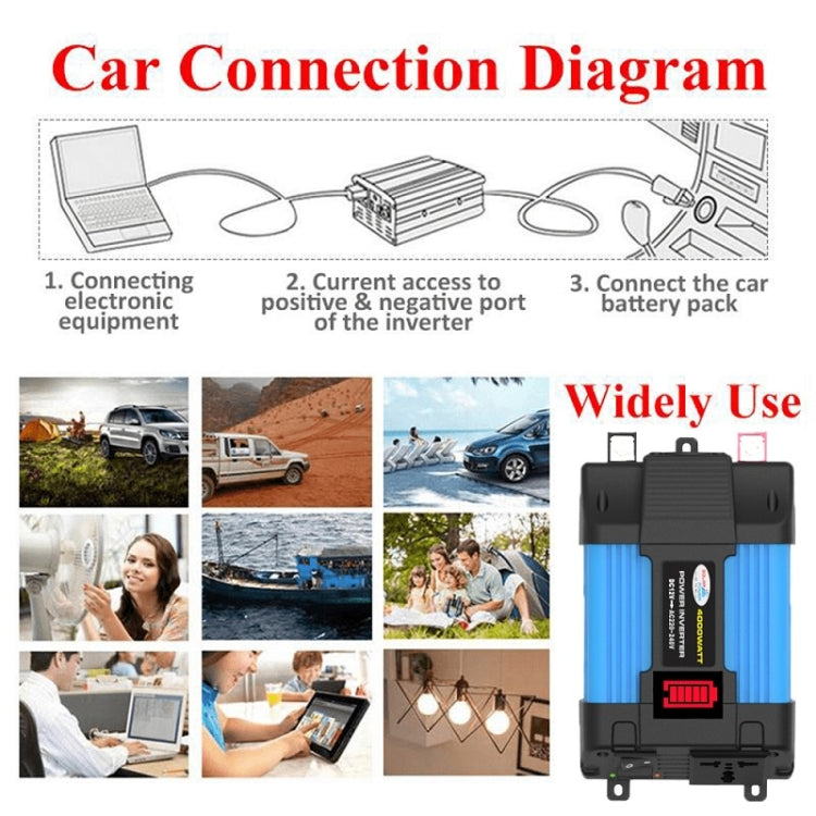 SOLIKE TECH Vehicle Inverter Sine Wave Convertor Auto Inverter