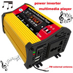 SOLIKE TECH 300W Inverter with Bluetooth MP3/FM Multimedia Player