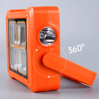 Solar Flood Light Portable Flashlight Emergency Work Light — view 5