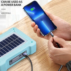 Solar Flood Light Portable Flashlight Emergency Work Light — view 7