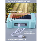 Solar Flood Light Portable Flashlight Emergency Work Light — view 8