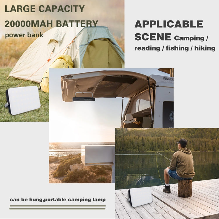 Outdoor Camping LED Light Waterproof USB Rechargeable Lighting