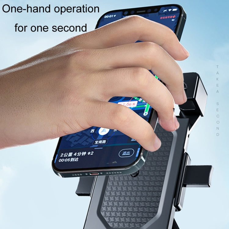 Shockproof Motorcycle Mobile Phone Holder Outdoor Bike Navigation Holder