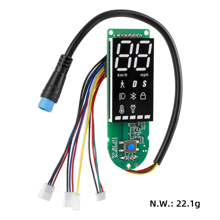 For Xiaomi Electric Scooter Pro/Pro 2/1S Four-Wire Double Brake Bluetooth Board Set