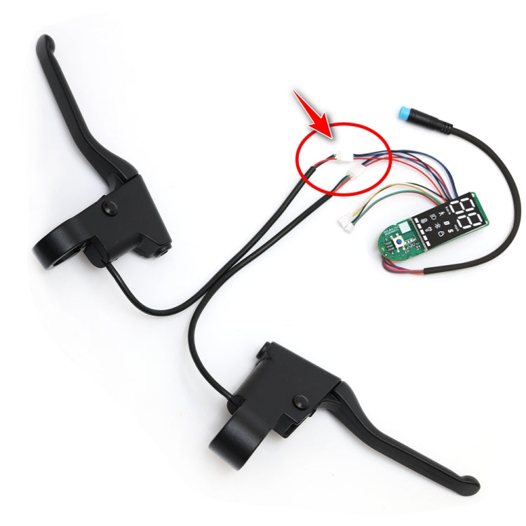 For Xiaomi Electric Scooter Pro/Pro 2/1S Four-Wire Double Brake Bluetooth Board Set