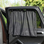 2pcs Car Curtain Sun Protection Mesh Suction Cup Sunshade