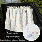 Car Heat Insulation Blackout Cartoon Cotton Sunshade