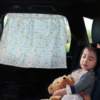 Car Heat Insulation Blackout Cartoon Cotton Sunshade