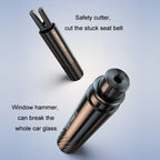 Vehicle-Mounted Multifunctional Broken Window Escape Safety Hammer