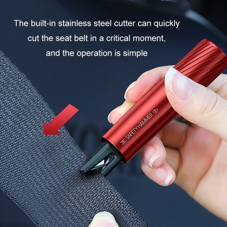 Vehicle-Mounted Multifunctional Broken Window Escape Safety Hammer