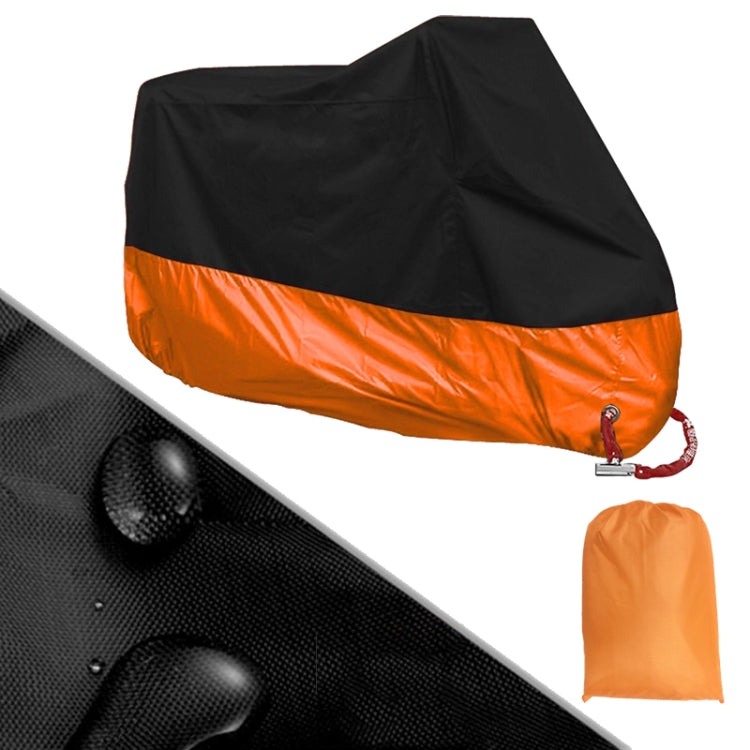 190T Motorcycle Rain Covers Dustproof Rain UV Resistant Dust Prevention Covers — XXXXL
