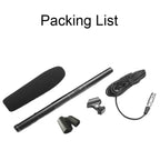 28cm Smart Noise Reduction Live Sound Card Computer Microphone Phone Camera News Interview Microphone — view 9