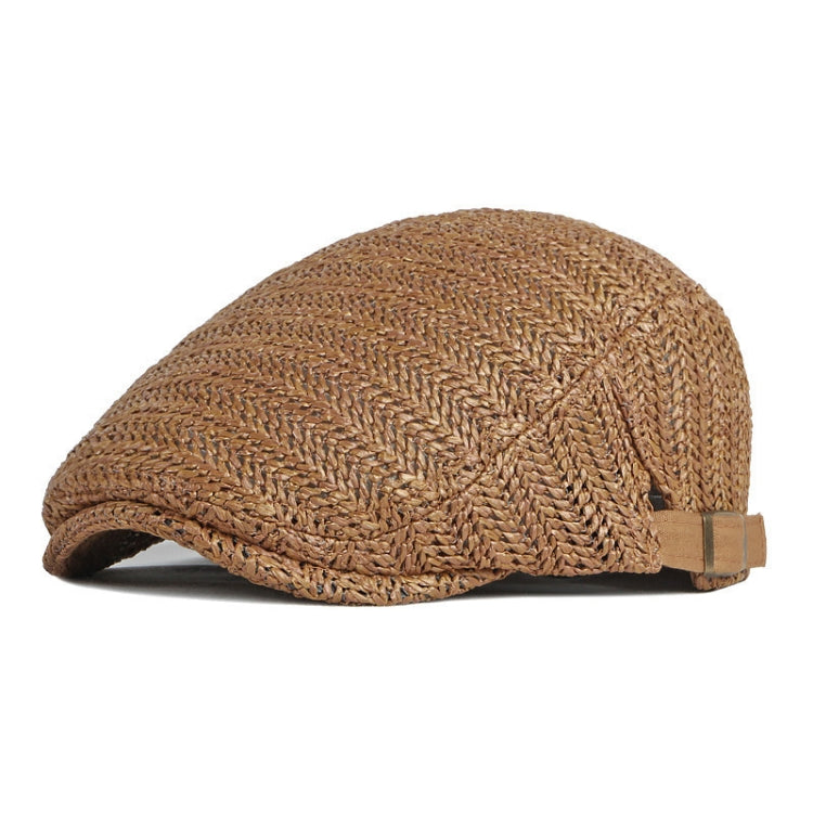 Outdoor Breathable Mesh Beret Painter Hat — Painter Hat(Black)