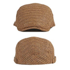 Outdoor Breathable Mesh Beret Painter Hat — Black