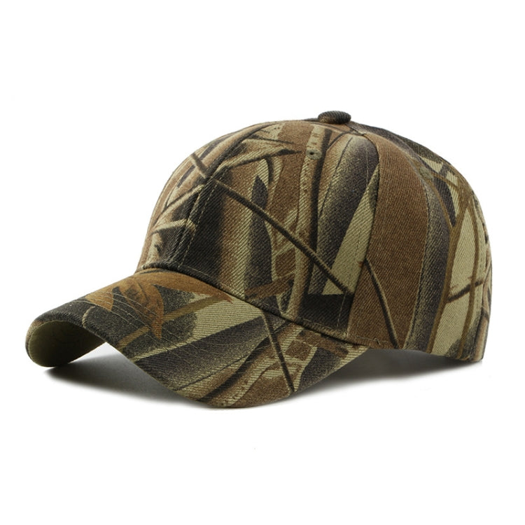 Outdoor Mountain Travel Camouflage Duck Tongue Cap — Camouflage Gray