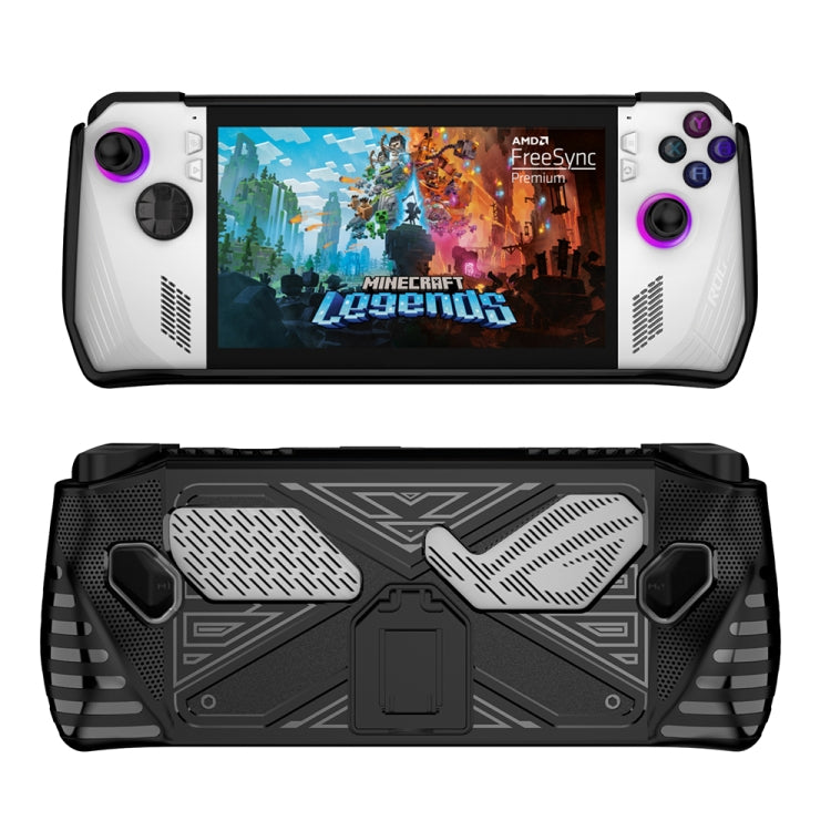For Asus ROG Ally Game Console TPU Soft Cover With Holder Bracket