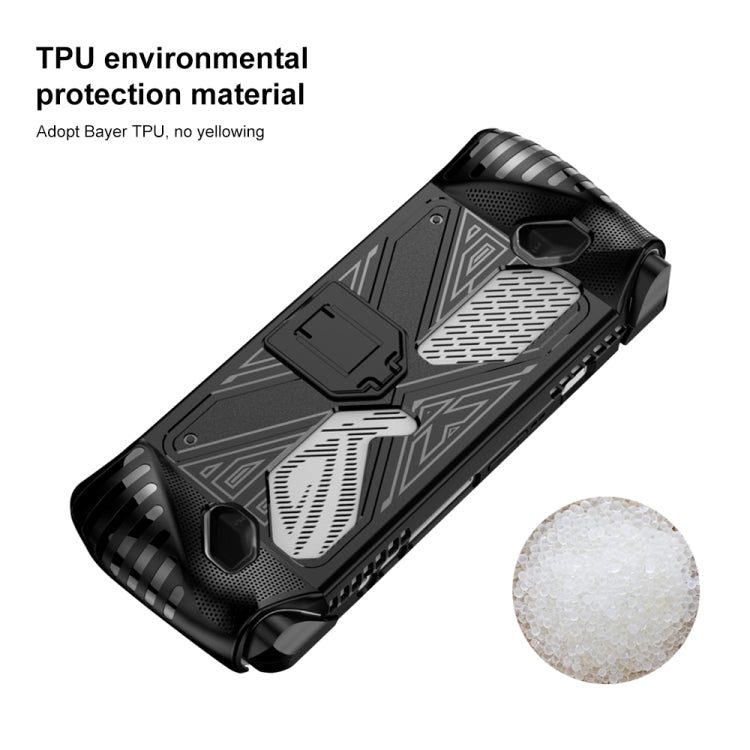 For Asus ROG Ally Game Console TPU Soft Cover With Holder Bracket
