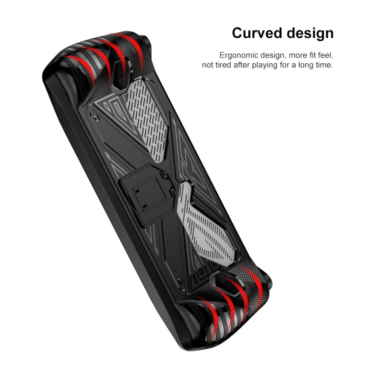 For Asus ROG Ally Game Console TPU Soft Cover With Holder Bracket