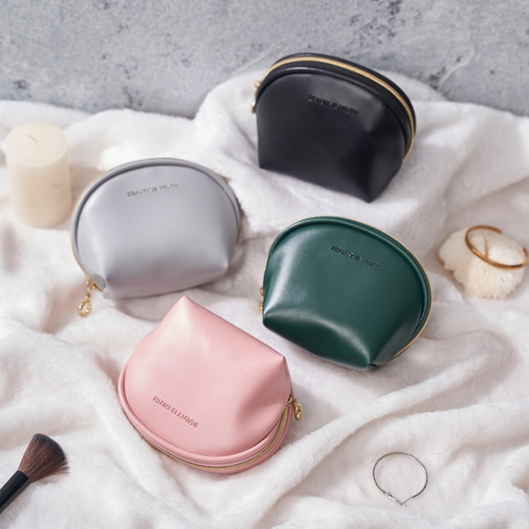 PU Leather Waterproof Portable Cosmetic Bag Multifunctional Mini Coin Purse