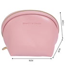 PU Leather Waterproof Portable Cosmetic Bag Multifunctional Mini Coin Purse