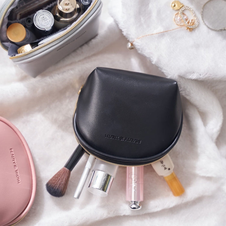 PU Leather Waterproof Portable Cosmetic Bag Multifunctional Mini Coin Purse
