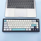 67 Keys Three-mode Customized DIY With Knob Mechanical Keyboard Kit Supports Hot Plug RGB Backlight