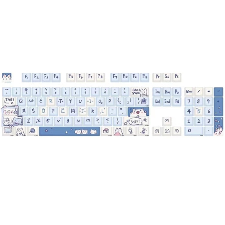 148 Keys MDA Height 5-sided Heat Rise PBT Mechanical Keyboard Keycaps