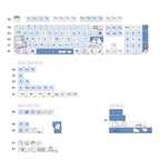148 Keys MDA Height 5-sided Heat Rise PBT Mechanical Keyboard Keycaps