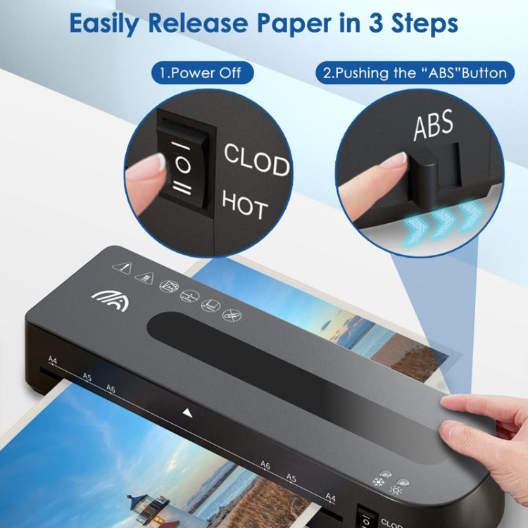 FN333 A4 Photo Laminating Machine With Hot And Cold Mode — view 7