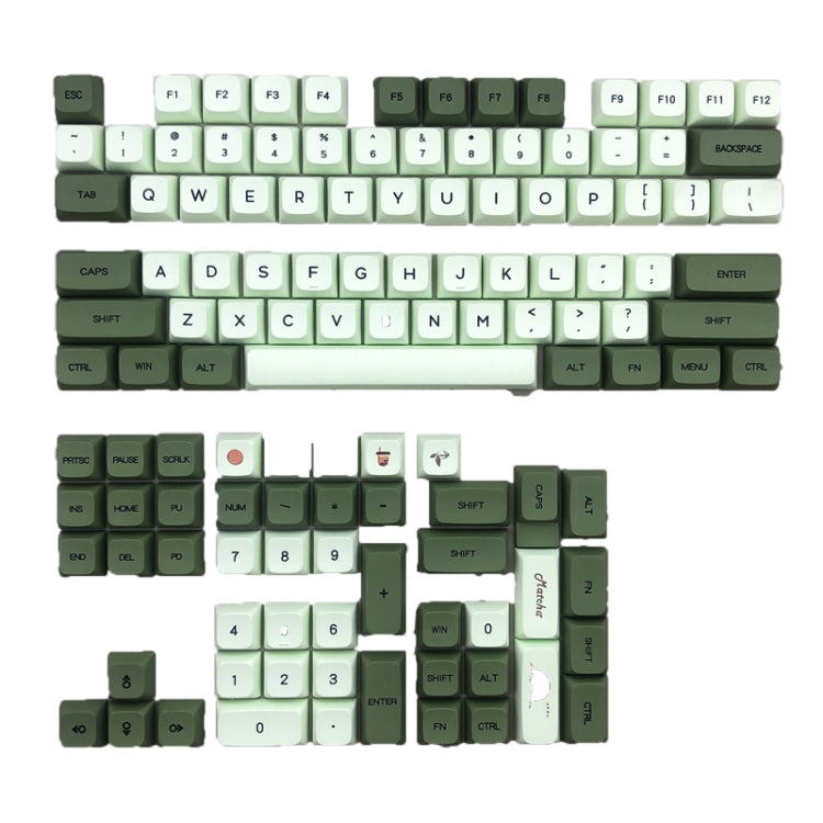 Sublimation Mechanical Keyboard PBT Keycaps — Micromio 125 Keys
