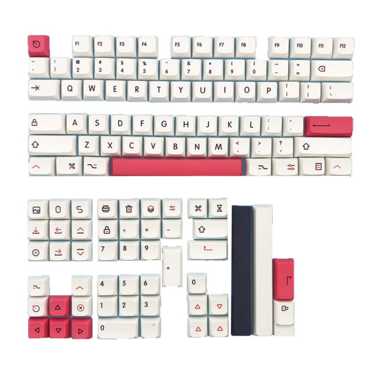 Sublimation Mechanical Keyboard PBT Keycaps — Revelation 125 Keys