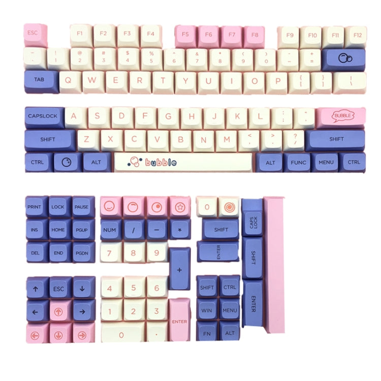 Sublimation Mechanical Keyboard PBT Keycaps — Fandai 126 Keys