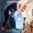 130dB LED Personal Alarm Pull Ring Outdoor Self-defense Products — view 10