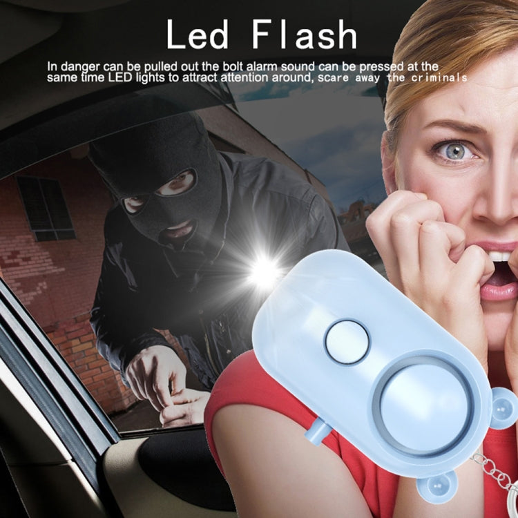 130dB LED Personal Alarm Pull Ring Outdoor Self-defense Products — view 12