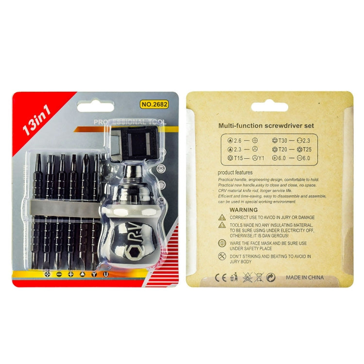 13 In 1 Multi-Use Combination Spine Wheel Dual-Use Screwdriver — view 2