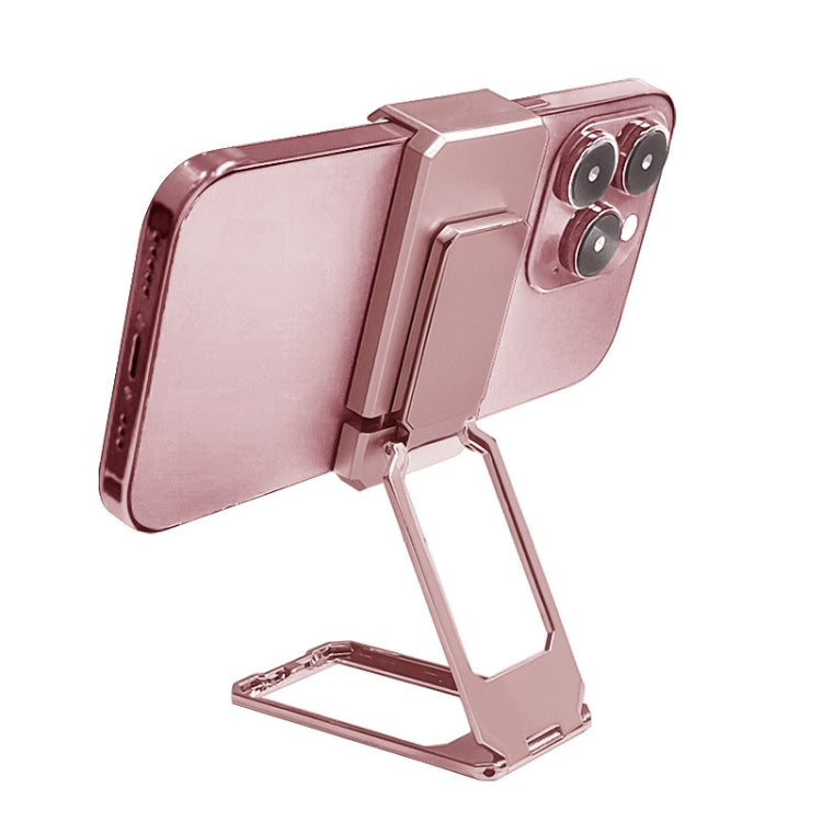 Back Clip Double Ring Magnetic Metal Folding Phone Bracket Desktop Lazy Ring Phone Holder